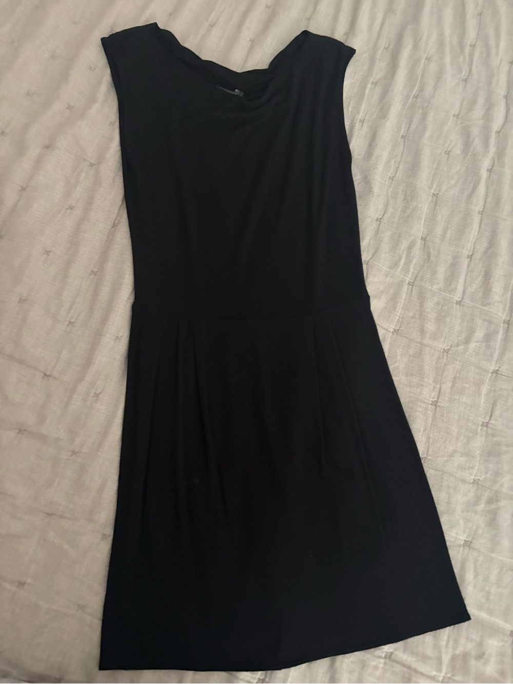 Riller & Fount Black Sleeveless Mini Dress
